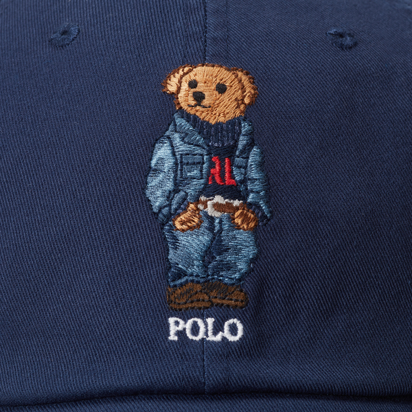 Twill-Baseballkappe mit Polo&nbsp;Bear Polo Ralph Lauren in Newport-Navy 3