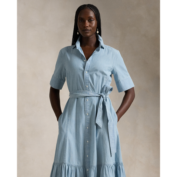 Ralph lauren chambray dress sale