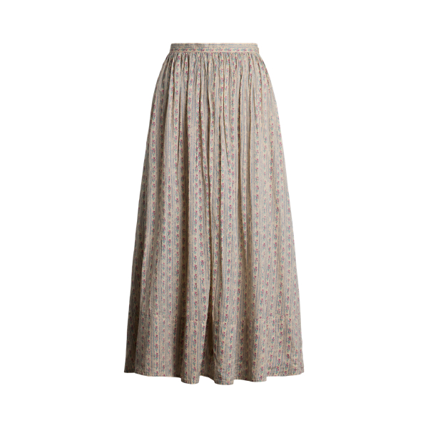 Cotton a line skirt best sale