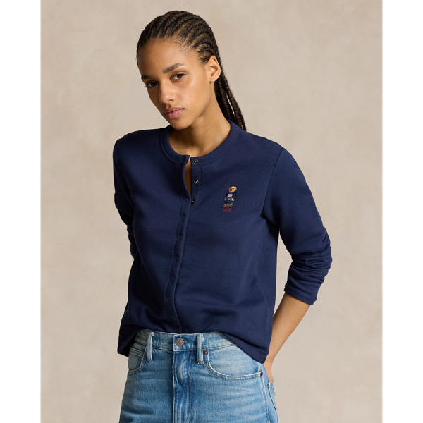 Polo Bear French Terry Cardigan