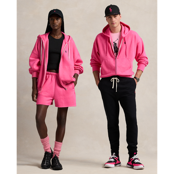 Pink Pony Fleece Full-Zip Hoodie