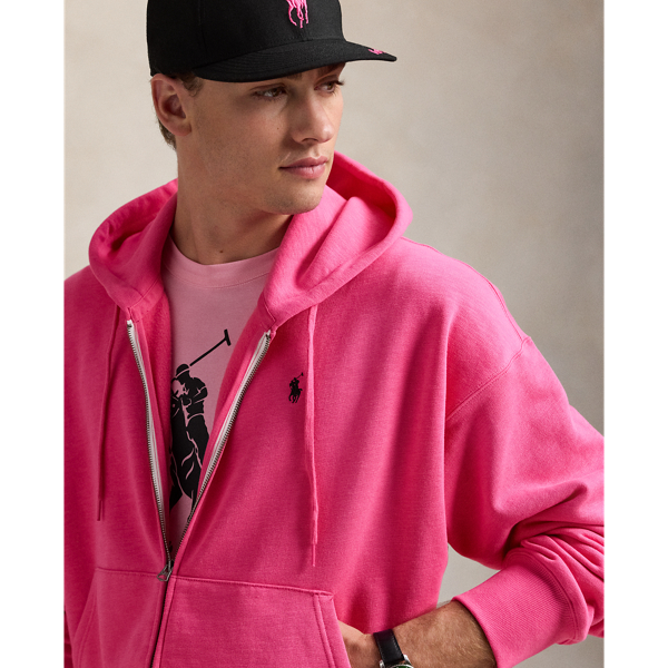Pink Pony Fleece Full-Zip Hoodie