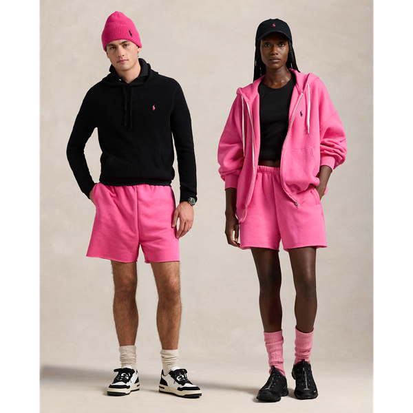 Pink Pony Fleece Short