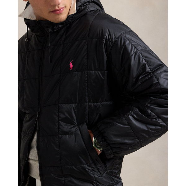 Polo Black Pink Pony Insulated Hooded Jacket Polo Ralph Lauren 8