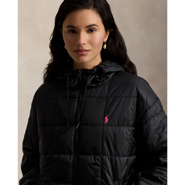 Pink Pony Insulated Hooded Jacket