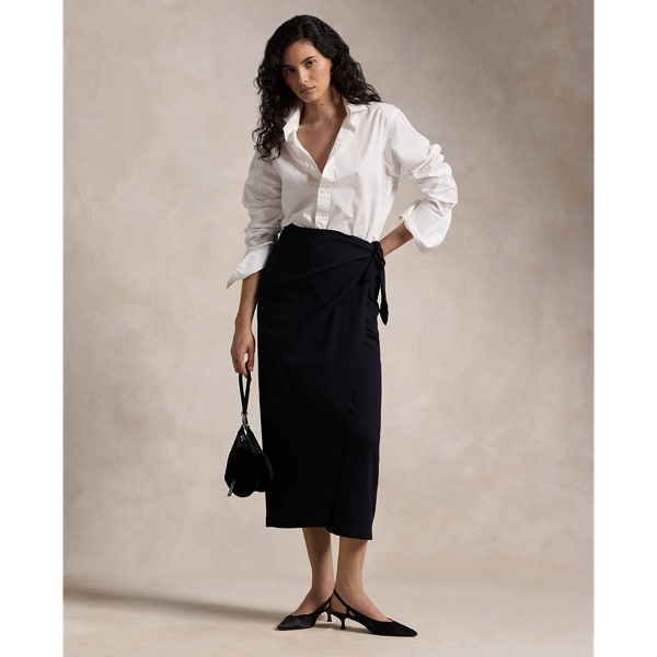 Ralph lauren navy skirt hotsell