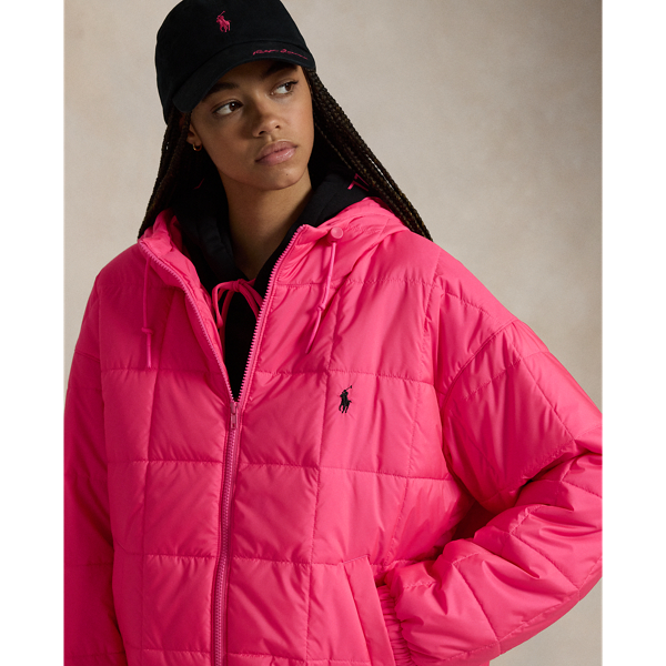 Pink Pony Insulated Hooded Jacket