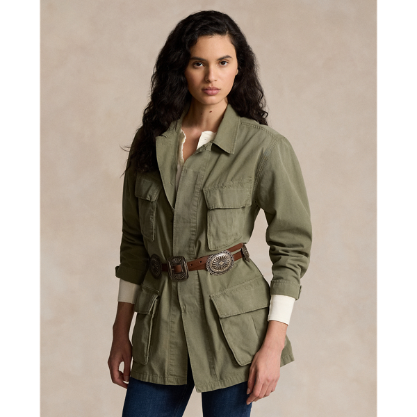 Ralph lauren green jacket women's hotsell