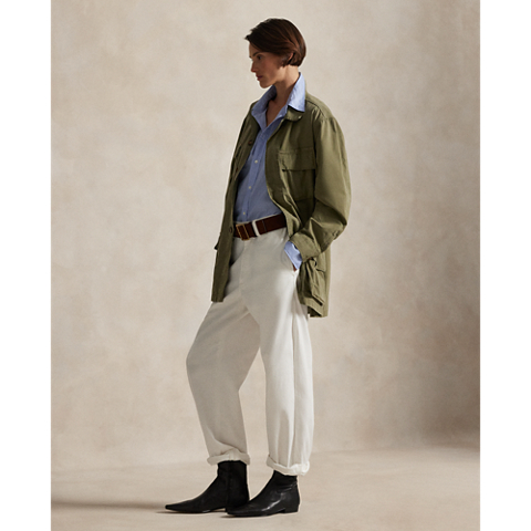 Женские куртки Ralph Lauren Cotton Canvas Utility Jacket