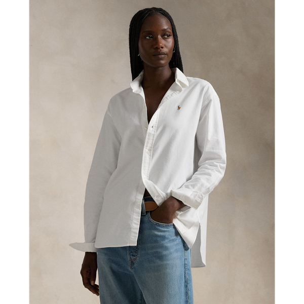 Classic white shirt womens best sale