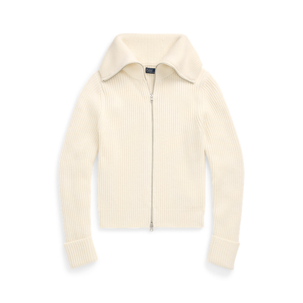 Ralph lauren white cardigan hotsell