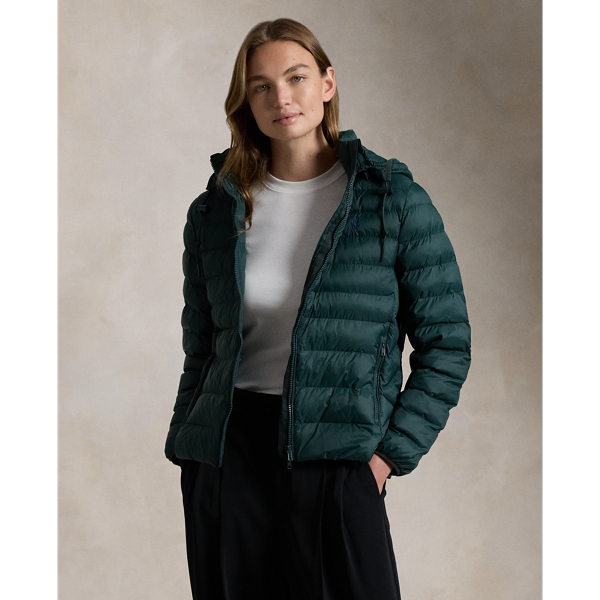 Ralph lauren packable hooded down jacket hotsell