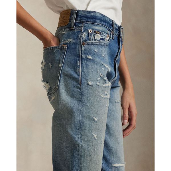 最新作！【POLO RALPH LAUREN】High-Rise Relaxed Straight Jean 009194137?fmt=auto&$background