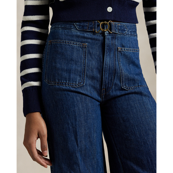 【POLO RALPH LAUREN】ワイドレッグフレアジーンズ ワイドレッグ フレア ジーンズ | ラルフ ローレン公式オンライン