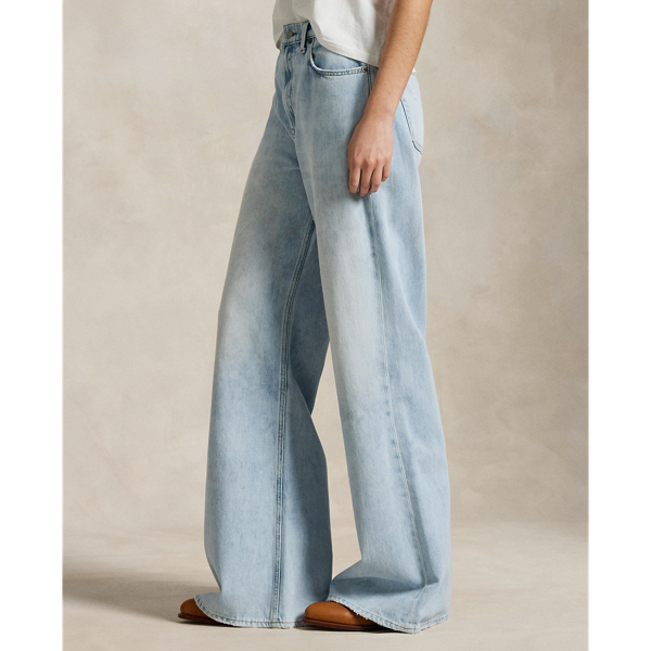 【Ralph Lauren】HIGH-RISE WIDE-LEG ジーンズ デニム *送/関込* High-Rise Wide-Leg Jean