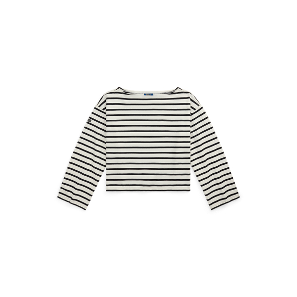 ストライプド ボートネック マリナー Tシャツ | ラルフ ローレン