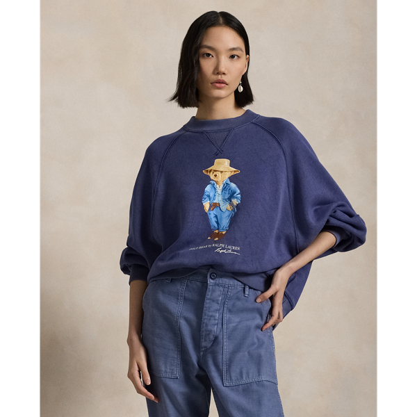 Ralph lauren sweatshirt blue online