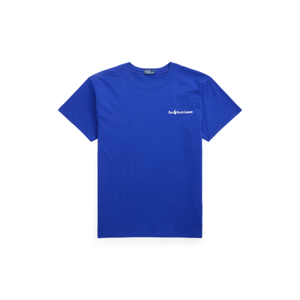 【RALPH LAUREN】Jersey Crewneck ロゴ コットン Tシャツ お洒落 Logo Cotton Jersey Crewneck Tee