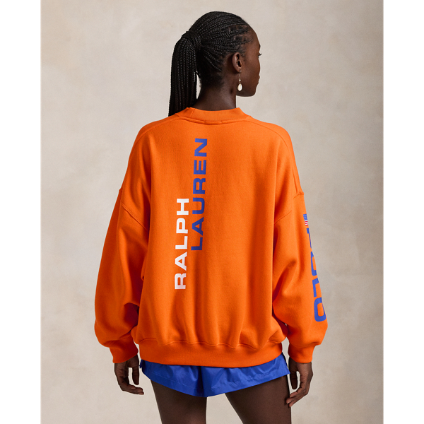 Flag Logo Fleece Crewneck