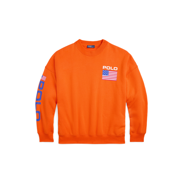 Logo Flag Bomber Jacket