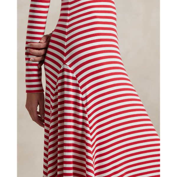 Striped Scoopneck Dress