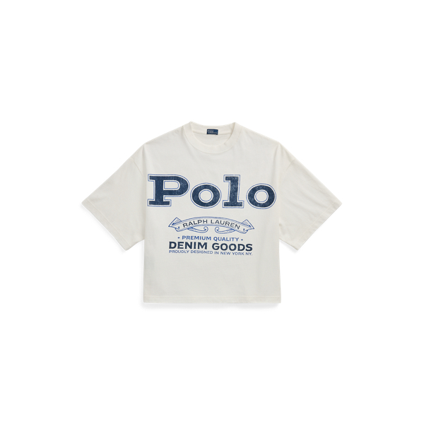 Logo Cotton Jersey T Shirt