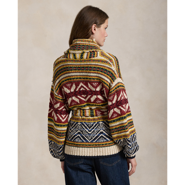 Offers Ralph Lauren Chunky knit shawl Cardigan