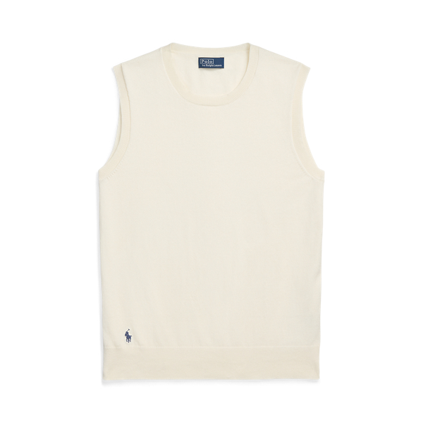 LAUREN RALPH LAUREN ノースリーブ セータードレス クルーネック スリーブレス クルーネック セーター