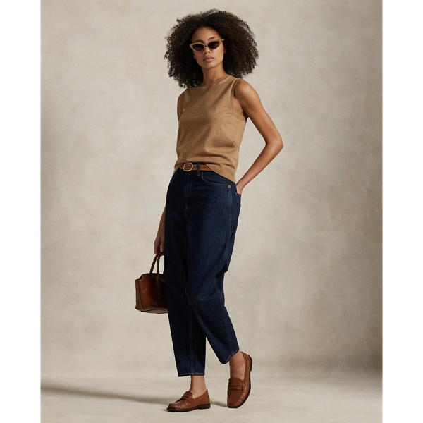 LAUREN RALPH LAUREN ノースリーブ セータードレス クルーネック RALPH LAUREN｜スリーブレス クルーネック セーター | Rakuten