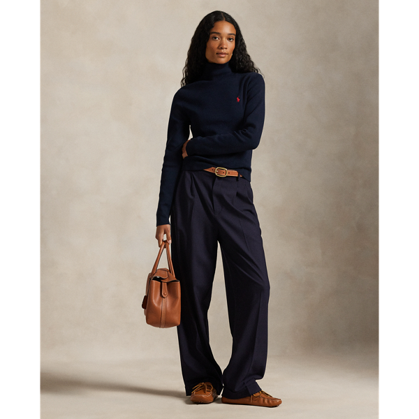 Rollkragenpullover aus Baumwollmischung Polo Ralph Lauren in Jäger-Navy 4