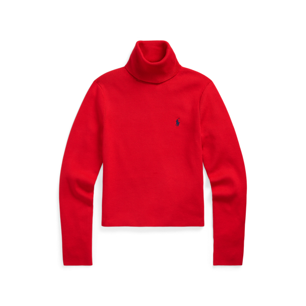 売れ筋商品|||ラルフローレン ニット&セーター レディース アウター LAYERED COLLAR SWEATER - Jumper - blue saturn Layered-Collar Cotton Sweater