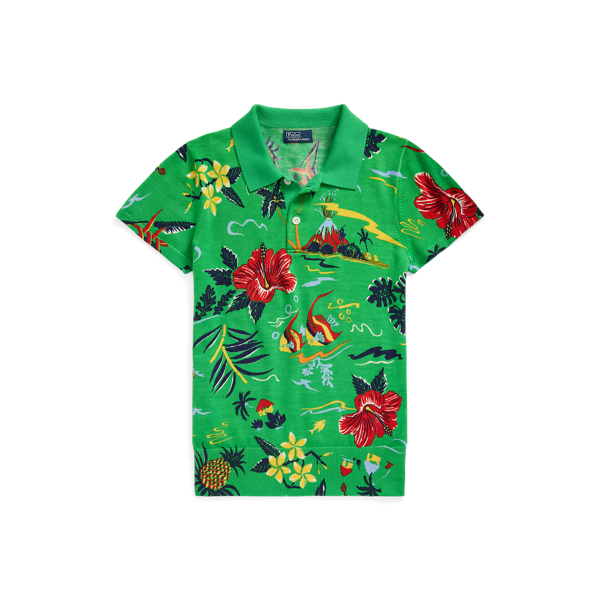 Polo Ralph Lauren/S/S Border Polo Shirt（ラルフローレン