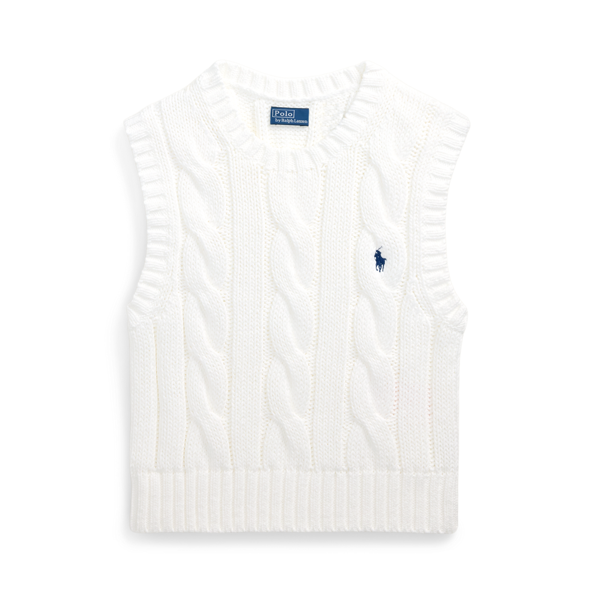 コットン Vネック セーター ベスト（ベスト）｜POLO RALPH