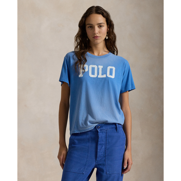 Women s Blue T Shirts Tops Ralph Lauren CH