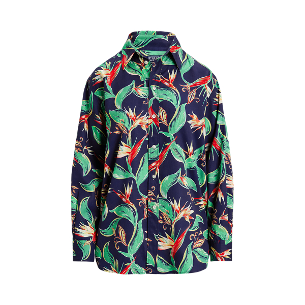 Oversize Fit Floral Shirt