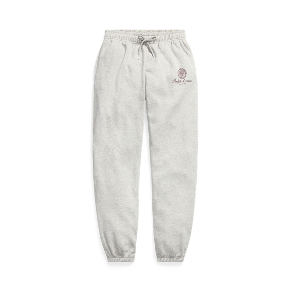 Logo Crest Fleece Tracksuit Bottoms