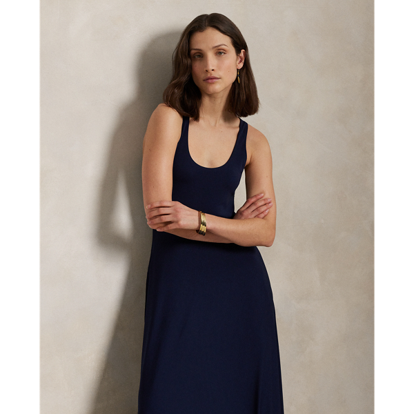 Ralph Lauren★Scoopneck Jersey Dress Scoopneck Jersey Dress