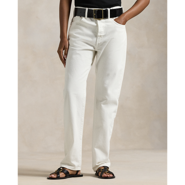 Mid-Rise Relaxed Straight Jean