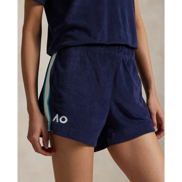 Polo Ralph Lauren 호주 오픈 테리 쇼트 리파인드 네이비 6