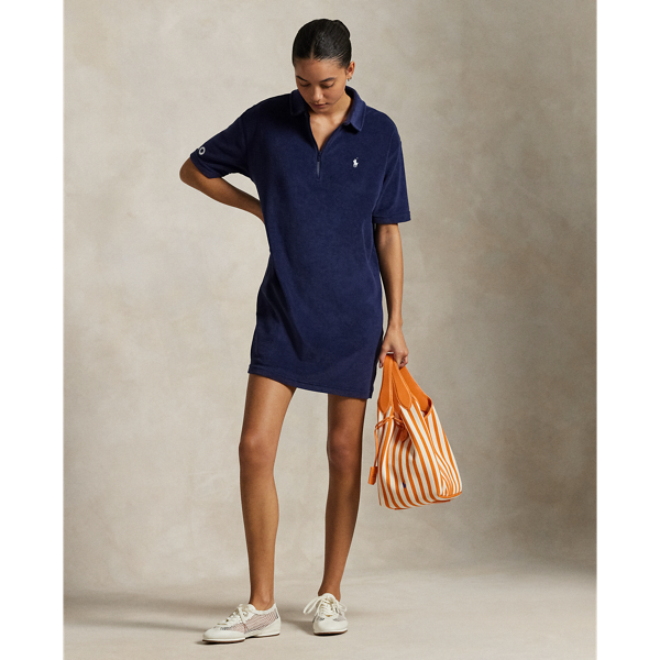 Refined Navy Australian Open Terry Polo Dress Polo Ralph Lauren 4