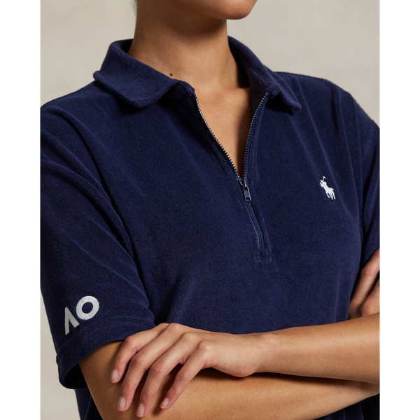 Refined Navy Australian Open Terry Polo Dress Polo Ralph Lauren 6