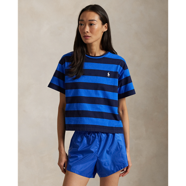 Australian Open Striped Crewneck Tee | Ralph Lauren® Australia