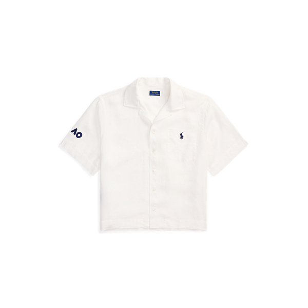 Australian Open Linen-Cotton Camp Shirt for Women Ralph Lauren® BH