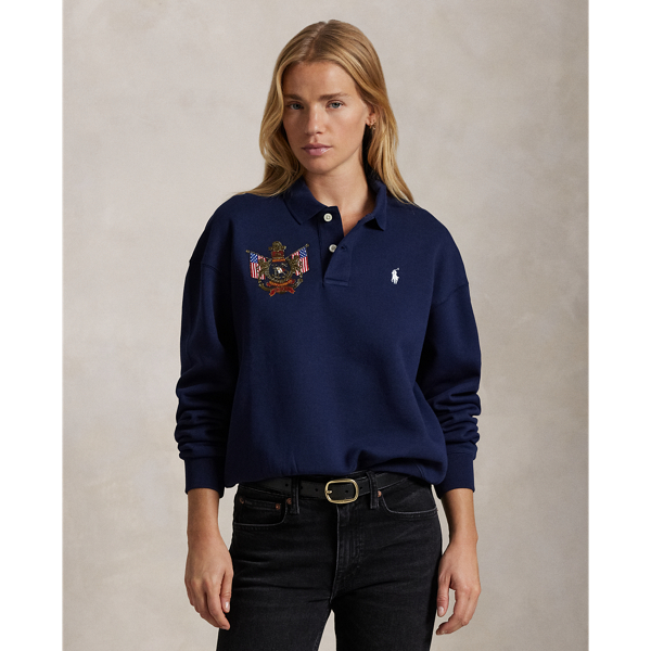 Bullion-Crest Fleece Pullover