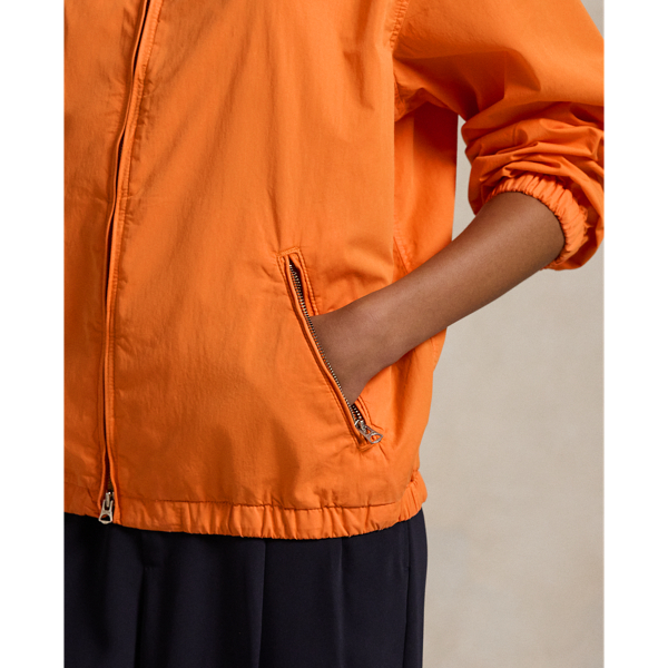 Kapuzenjacke aus Twill Polo Ralph Lauren in Orange 7