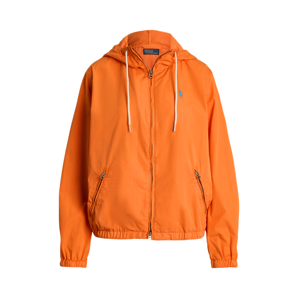 Kapuzenjacke aus Twill Polo Ralph Lauren in Orange 2