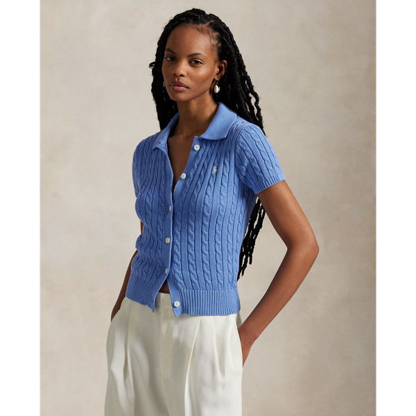 Women's Cardigans | Cable Knit Cardigan | Ralph Lauren® AM