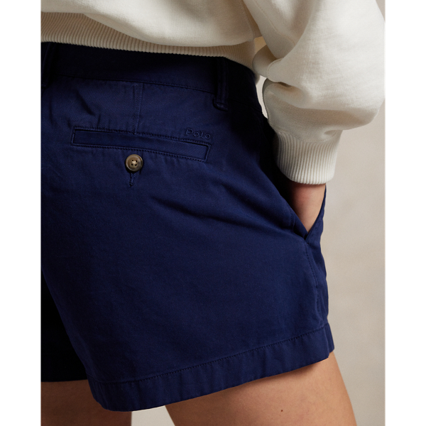 Cotton Chino Short for Women | Ralph Lauren® BE