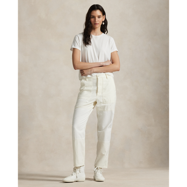 Ecru Multi The Ricky Trouser Polo Ralph Lauren 1