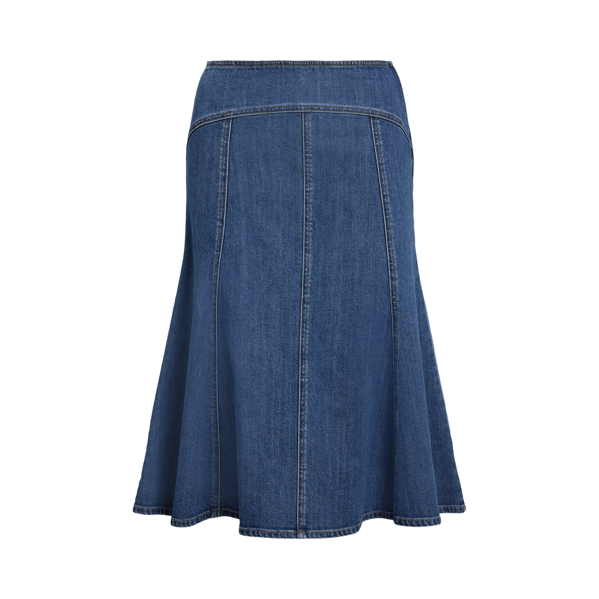 スカート RALPH LAUREN COLLECTION GLENN KNEE MIDI SKIRT Ralph Lauren Glenn Knee Silk Midi Skirt Layered Design In